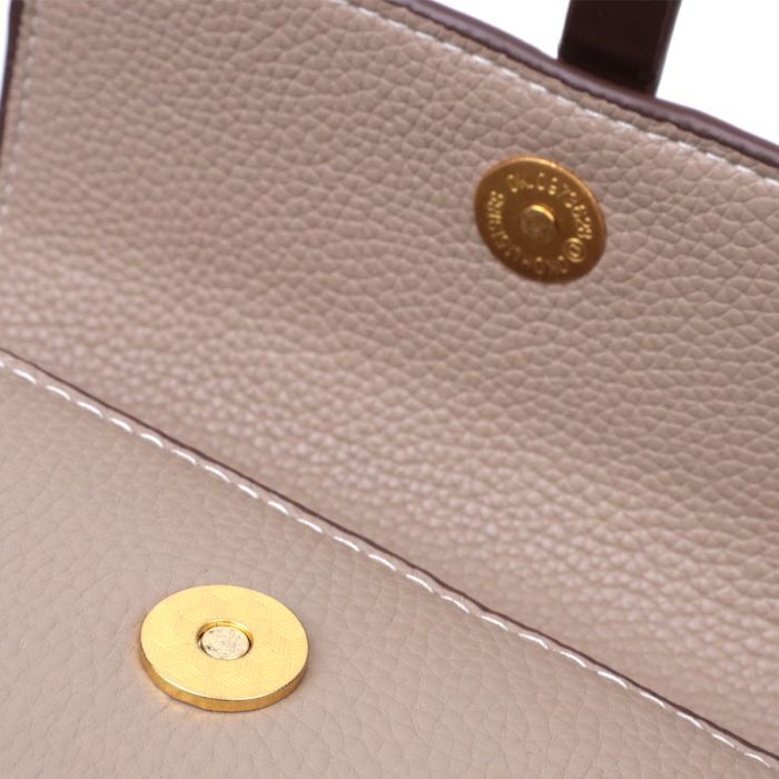 Сумка Vintage З натуральної шкіри Бежева (22267) зображення 6