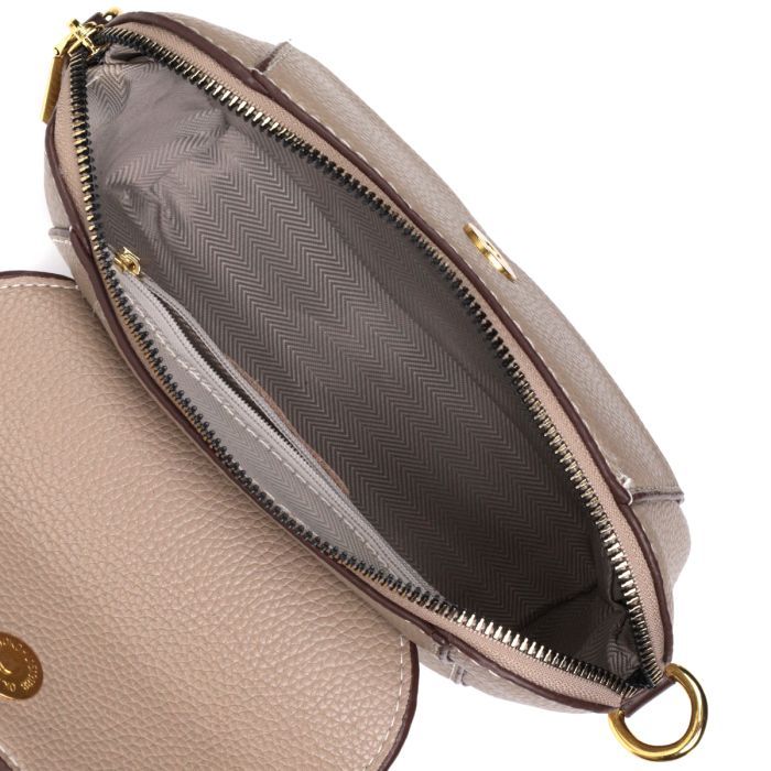 Сумка Vintage З натуральної шкіри Бежева (22267) зображення 7