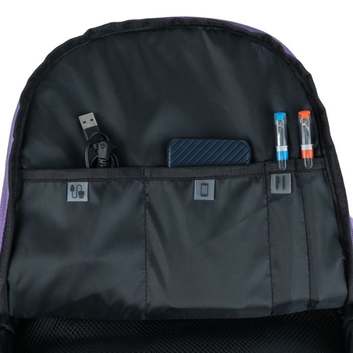 Рюкзак школьный GoPack Education Teens 140 фіолетовий (GO25-140L-1) изображение 11