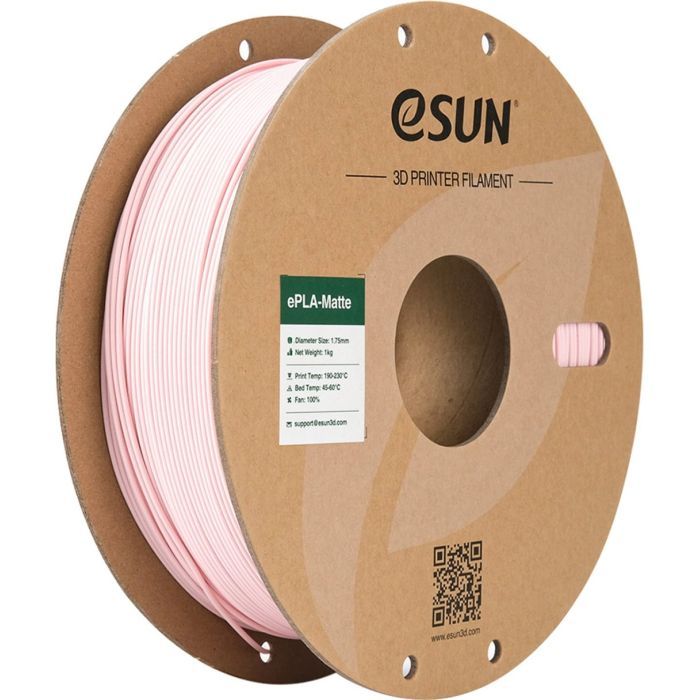 Пластик для 3D-принтера eSUN ePLA-Matte, 1,75мм, 1кг, strawberry red (ePLA-Matte-P175SR1)