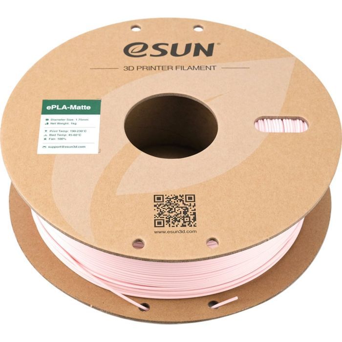 Пластик для 3D-принтера eSUN ePLA-Matte, 1,75мм, 1кг, strawberry red (ePLA-Matte-P175SR1) изображение 3