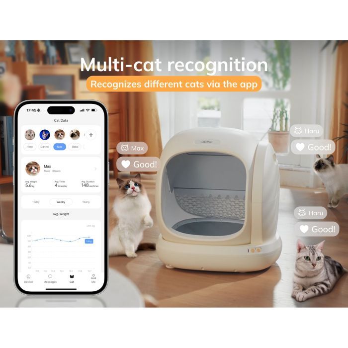 Туалет для кошек Ubpet Smart Cat Litter Box (c20) изображение 12
