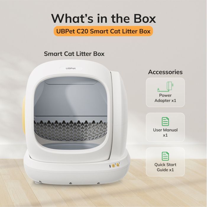 Туалет для кошек Ubpet Smart Cat Litter Box (c20) изображение 9