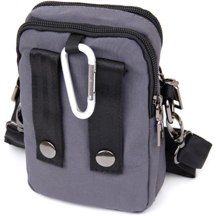 Сумка Vintage На пояс нейлон Красная (20647) изображение 2