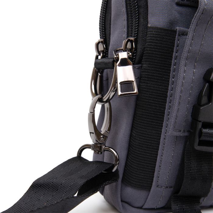 Сумка Vintage На пояс нейлон Красная (20647) изображение 5