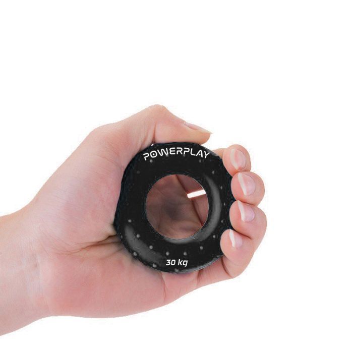 Эспандер PowerPlay PP-4338 Hand Grip Hard 30 кг Чорний (PP_4338_Black_30kg) изображение 3