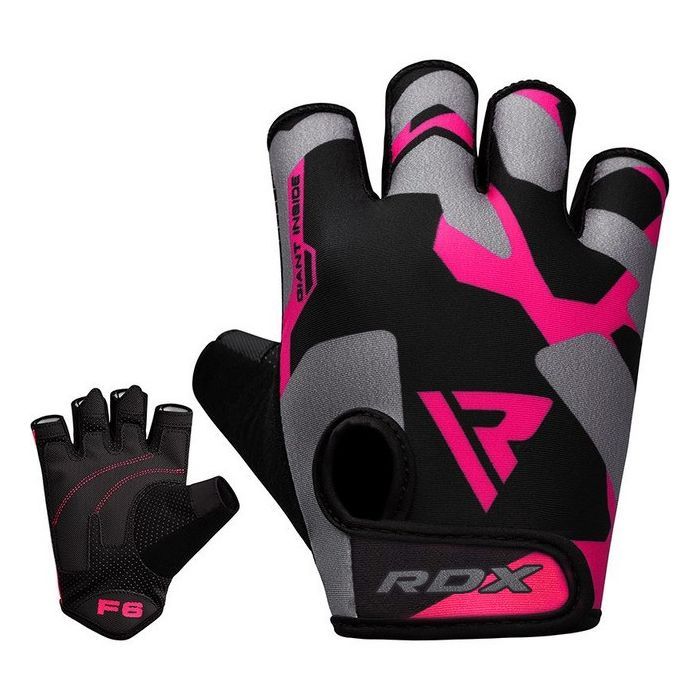 Перчатки для фитнеса RDX F6 Sumblimation Pink S (WGS-F6P-S) изображение 2