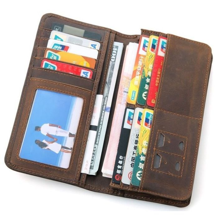 Гаманець Vintage Коричневий (14376) зображення 6