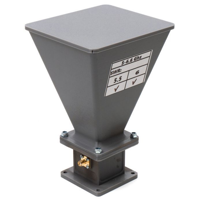 Антенна для дрона RavLink Рупор 5.0-6.6 GHz 14 dBi SMA RHCP (RUPOR 5.0-6.6) изображение 4