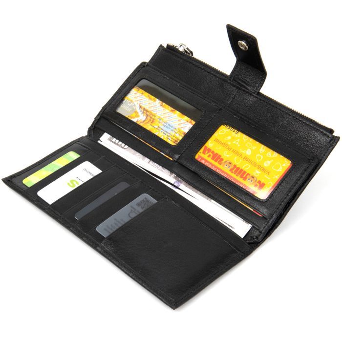 Гаманець ST Leather Чорний (19373) зображення 5