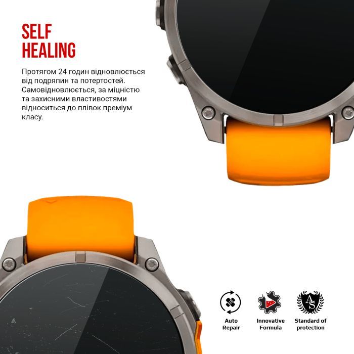 Пленка защитная Armorstandart Garmin Fenix 8 47mm 6 pcs (ARM85994) изображение 3