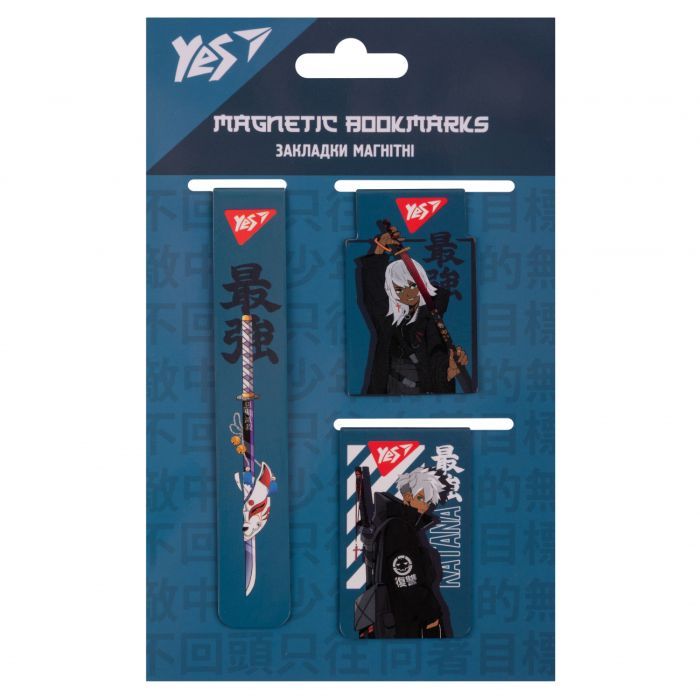 Закладки для книг Yes магнитные Anime 3 шт (708359) изображение 2