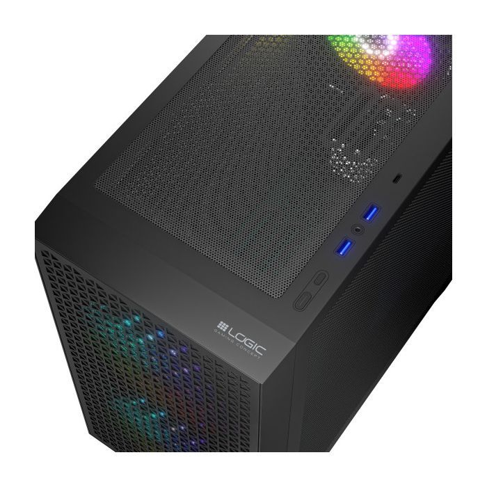 Корпус Logic concept DART PRO ARGB MINI BLACK (AM-DART-PRO-ARGB-10) зображення 4