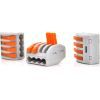 Соединитель кабеля 4-pin аналог WAGO K222-414, 15штпак Voltronic (K222-414/15)
