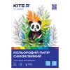 Цветная бумага Kite А5 самоклеящаяся Classic (10 листов/ 10 цветов) (K-294)