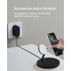 Зарядний пристрій Belkin 3in1 Magnetic Pad Qi2 15W Black (WIZ032KQBK) зображення 7