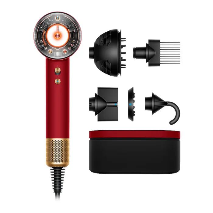Фен Dyson HD16 Nural Red Velvet/Gold (594823-01)