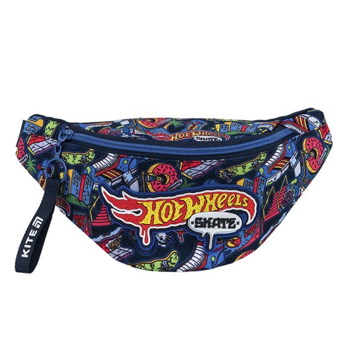 Сумка-бананка Kite 2577 Kids Hot Wheels Skate (HW25-2577) > ціни в Києві та Україні Сумка-бананка Kite 2577 Kids Hot Wheels Skate (HW25-2577)