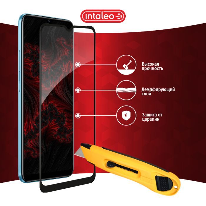 Скло захисне Intaleo Full Glue RealMe C21 Black (1283126518508) зображення 4