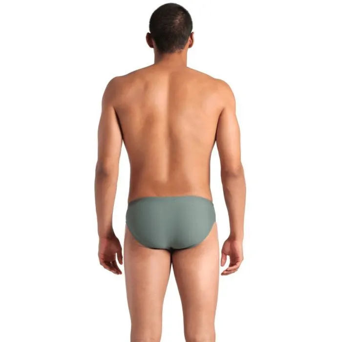 Плавки Arena Stripe Swim Briefs 007929-650 оливкй, чорний 85 (3468337395287) изображение 2