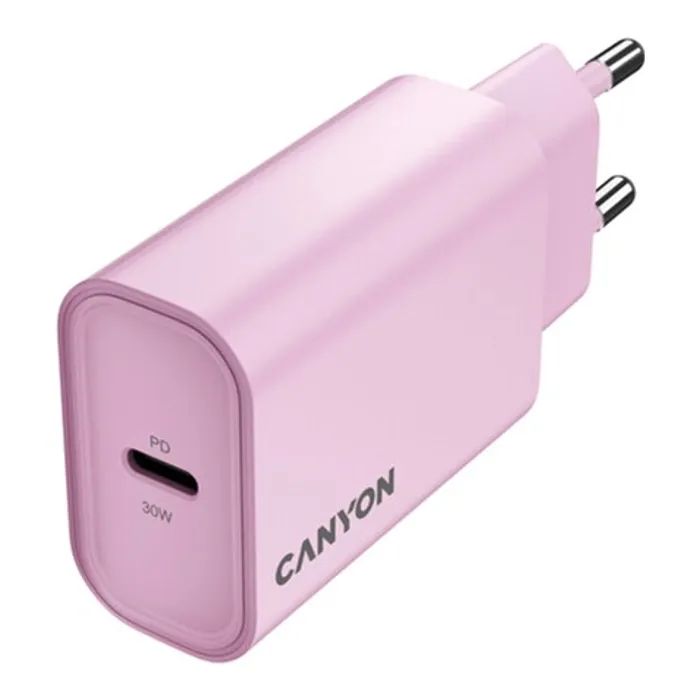 Зарядное устройство Canyon 30CL OnCharge USB-C PD30W Pink (CNE-CHA30CLPK) изображение 5