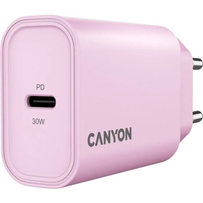 Зарядное устройство Canyon 30CL OnCharge USB-C PD30W Pink (CNE-CHA30CLPK) изображение 6