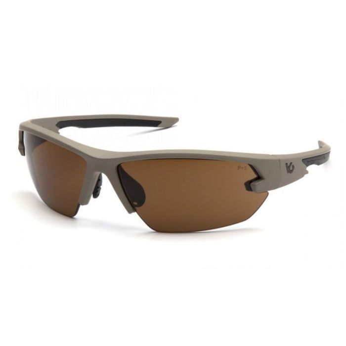 Солнцезащитные очки Venture Gear Tactical Semtex Tan Anti-Fog Коричневые (3СЕМТ-50)