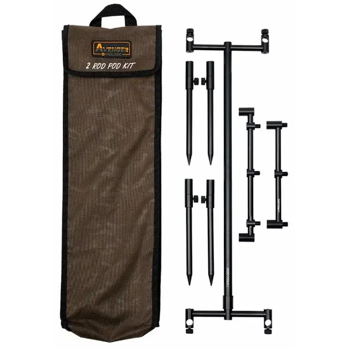 Підставка для вудилища Prologic Avenger Pod Kit & Carrycase 2 Rod (1846.19.48) зображення 2