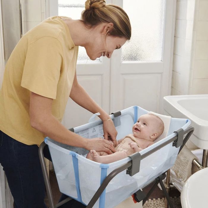 Ванночка Stokke Flexi Bath та підставка, бежева (531512) изображение 5