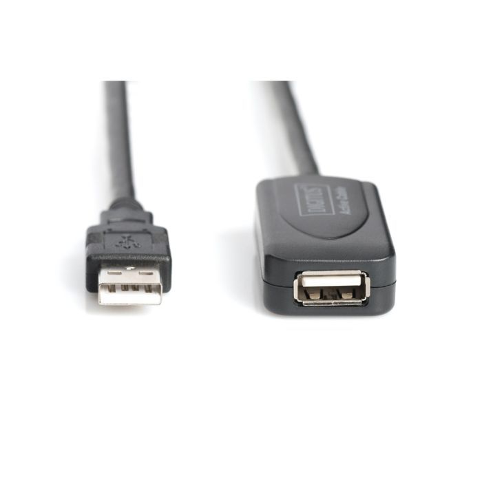 Дата кабель USB 2.0 AM/AF 20.0 m active Digitus (DA-73102) изображение 2