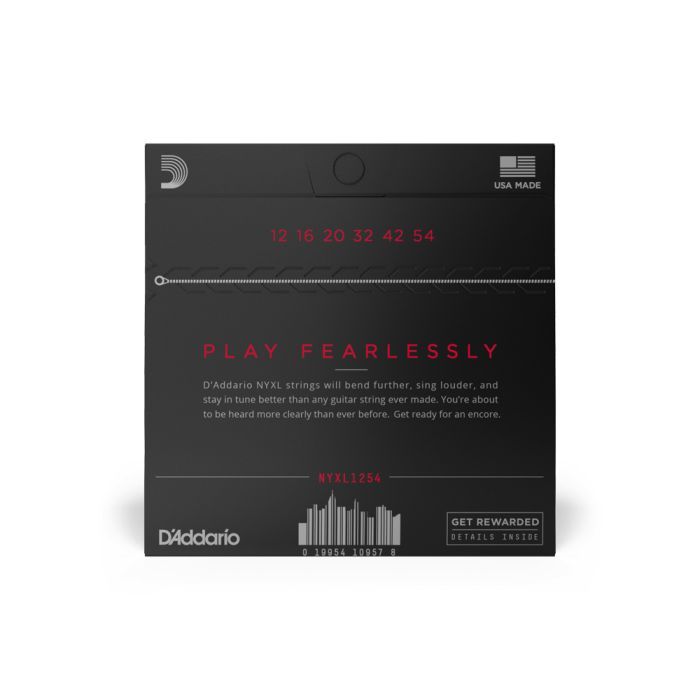 Струни для гітари D'Addario NYXL Electric Heavy (12-54) (NYXL1254) зображення 2