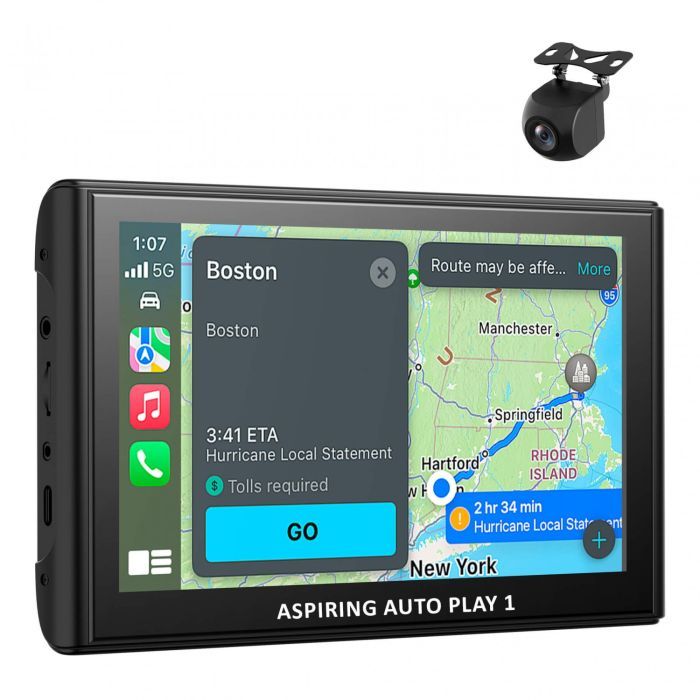 Автомобильный монитор Aspiring Auto Play 1, Magnet, CarPlay, Android auto изображение 12