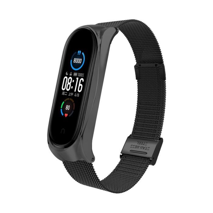 Ремешок для фитнес браслета BeCover Metal для Xiaomi Mi Smart Band 8 Gold (709359)