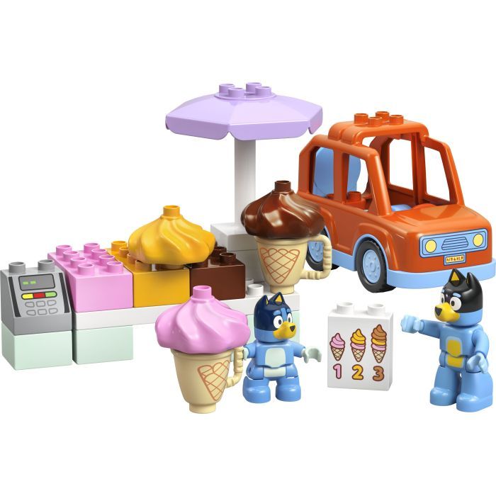 Конструктор LEGO DUPLO Bluey Путешествие с мороженым с Блуи (10458) изображение 2