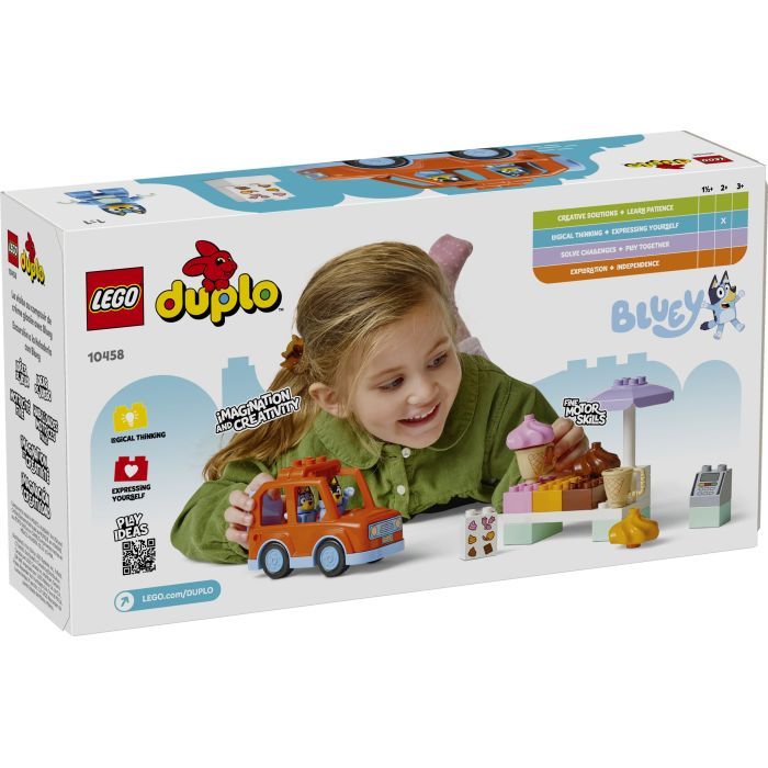 Конструктор LEGO DUPLO Bluey Путешествие с мороженым с Блуи (10458) изображение 4