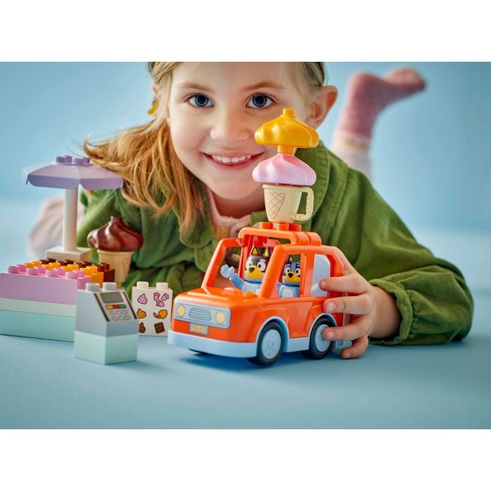 Конструктор LEGO DUPLO Bluey Путешествие с мороженым с Блуи (10458) изображение 6