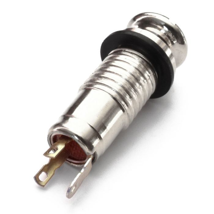 Вихідний роз'єм для гітари Paxphil Endpin Jack (Chrome) (LJ-15/2P CR) зображення 2