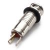 Вихідний роз'єм для гітари Paxphil Endpin Jack (Chrome) (LJ-15/2P CR) зображення 2