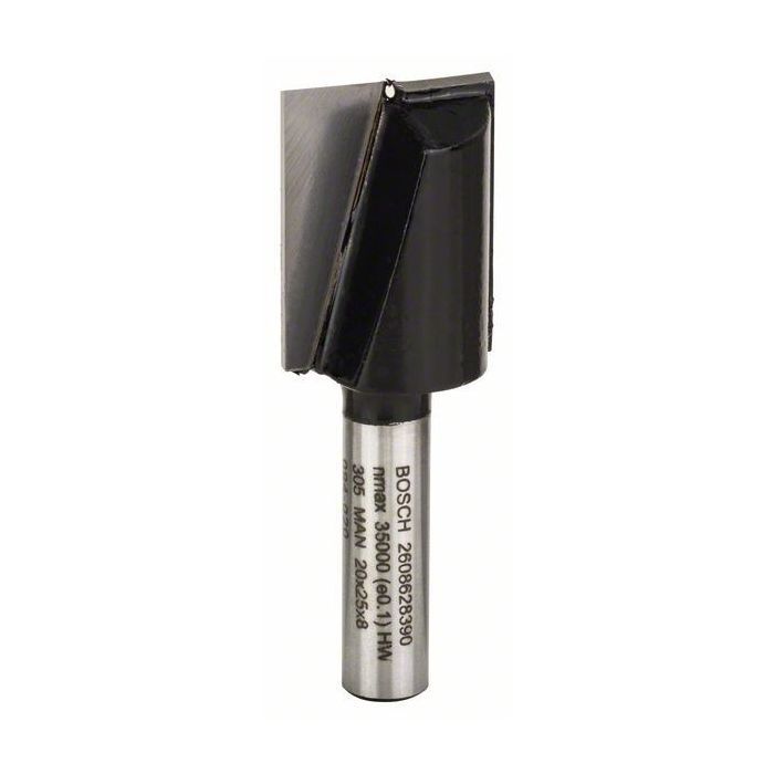 Фреза Bosch Professional пазова, Std, S8, D10, L20 (2.608.628.383) зображення 2