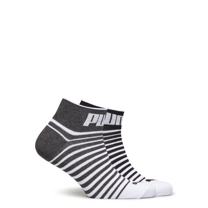 Носки Puma Unisex Quarter 2P 101002001-022 чорний, сірий, білий 35-38 (8718824798486)