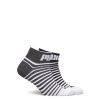 Носки Puma Unisex Quarter 2P 101002001-022 чорний, сірий, білий 35-38 (8718824798486)