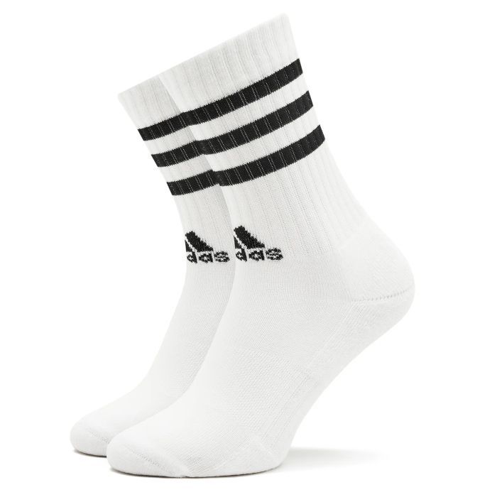 Носки Adidas 3S C SPW CRW HT3458 3P білий, чорний XL (43-45) (4066746344811) изображение 2