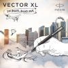 Ручка перьевая Parker VECTOR 17 XL Metallic Black CT  FP M (06 012) изображение 7