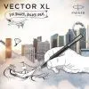Ручка перьевая Parker VECTOR 17 XL Metallic Black CT  FP M (06 012) изображение 7