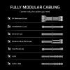 Блок питания Corsair 1000W RM1000e ATX 3.1 White (CP-9020294-EU) изображение 5