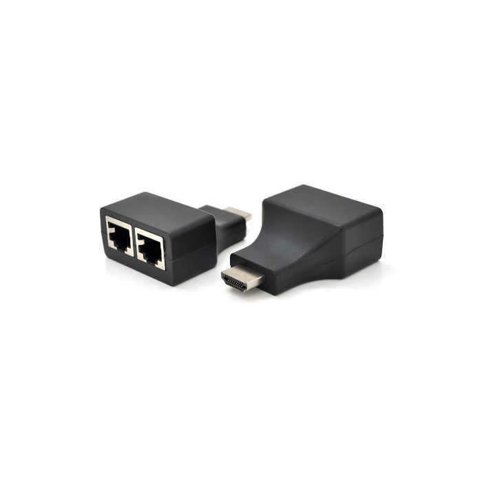 Адаптер HDMI extender passive 30m 2xCAT5E/6 720P 1080P Voltronic (YT-SCPE HDMI/2P-30m720P)
