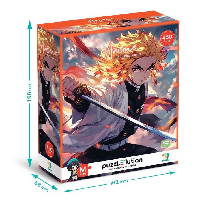 Пазл DoDo Hard-M Полум'яний воїн (300675) зображення 4