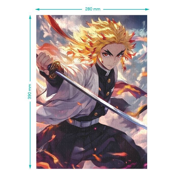 Пазл DoDo Hard-M Полум'яний воїн (300675) зображення 5