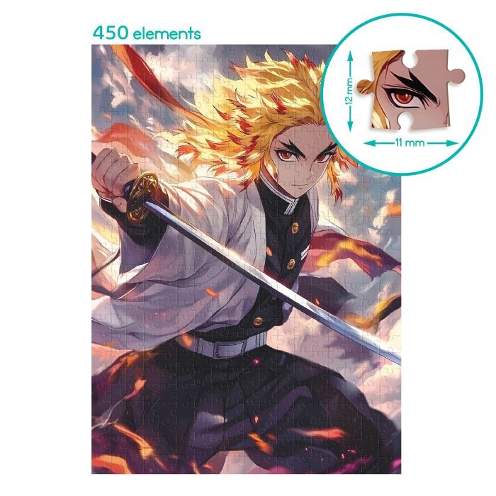 Пазл DoDo Hard-M Полум'яний воїн (300675) зображення 6