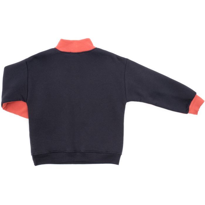 Спортивний костюм дитячий Smile на флісі (4225-122B-gray) зображення 4